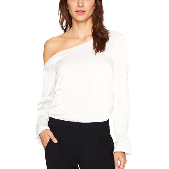 Ramy Brook Devin Top Cream Size Medium NEW NWT - Picture 1 of 8
